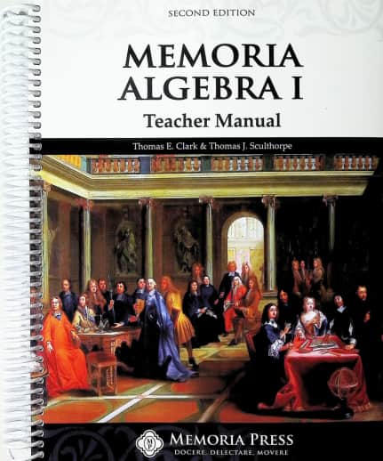 Memoria Algebra I Teacher Manual, Second Edition