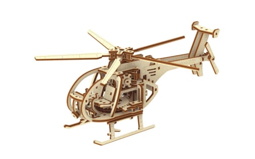 Wooden City - Helicopter Model