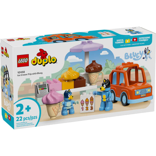 LEGO DUPLO Bluey Ice Cream Trip with Bluey (10458)