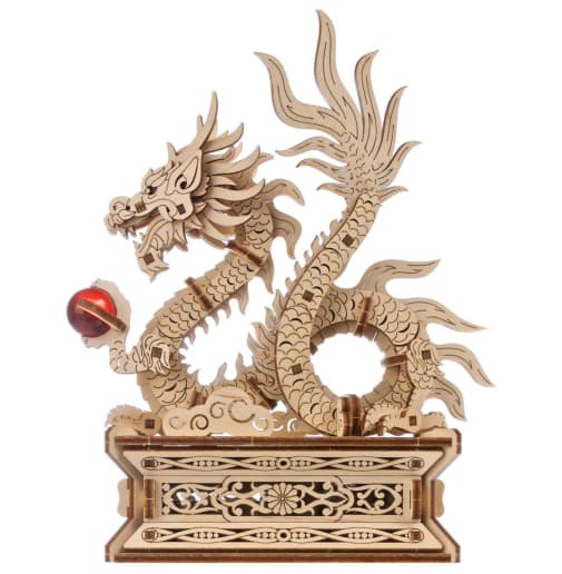 Ugears 3D Wooden Mechanical Model Wooden Dragon