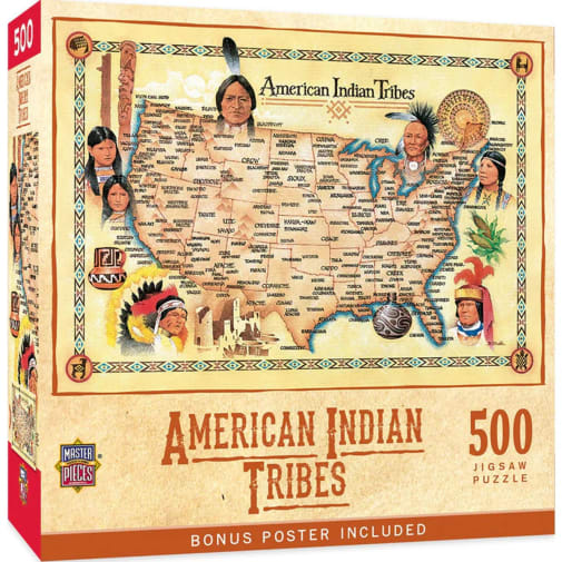 American Indian Tribes Puzzle (500 pieces)