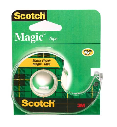 Scotch Magic Matte Finish Tape Dispensered Rolls (3/4" x 650")