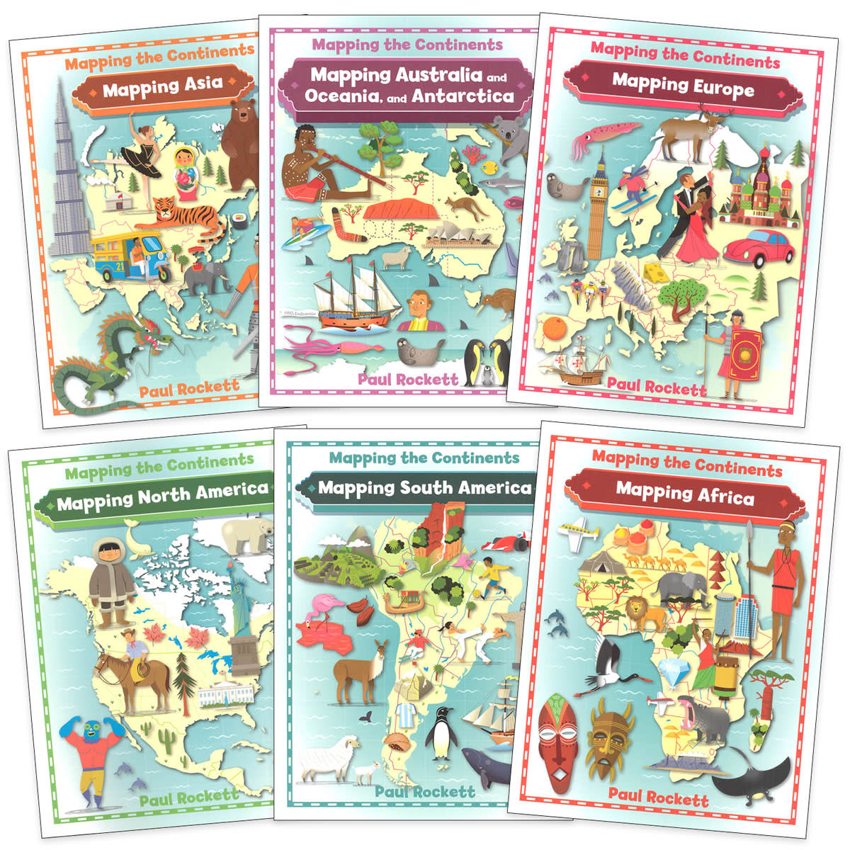 Mapping the Continents Series Set