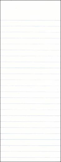 Spelling Paper Wide-Ruled - 4" x 11" (500 Sheets)