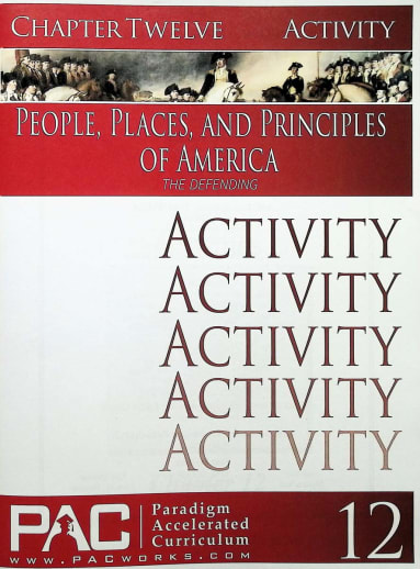 People Places & Principles of America Chapter 12 Activities (Year 2)