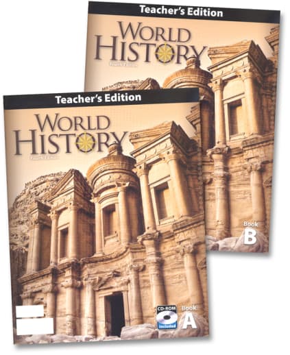 BJU Press World History 10 Teacher Book & CD 4th Edition