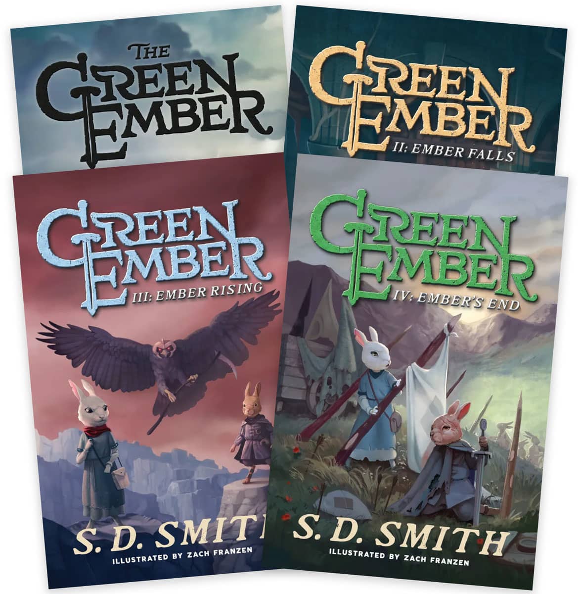 Green Ember Series Softcover Set (4-Book Core Set)