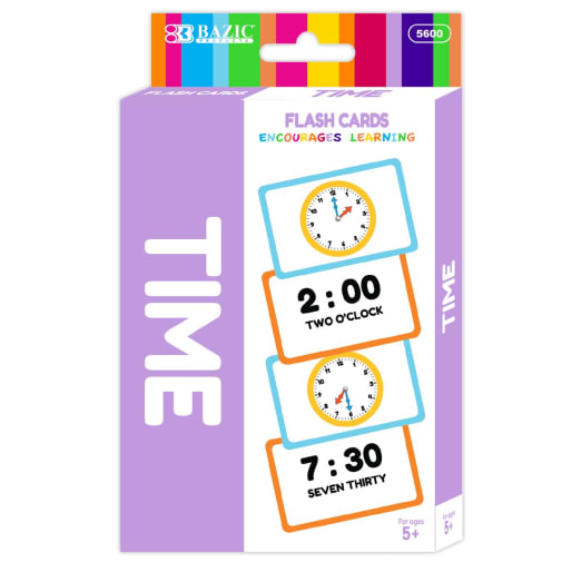 Time Flash Cards
