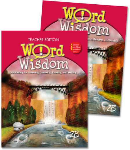 Zaner-Bloser Word Wisdom Grade 7 Home School Bundle - Student Edition/Teacher Edition (2013 edition)