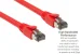 CAT8 Shielded Ethernet Patch Cable, 40Gbps, Snagless, 3 ft, Red