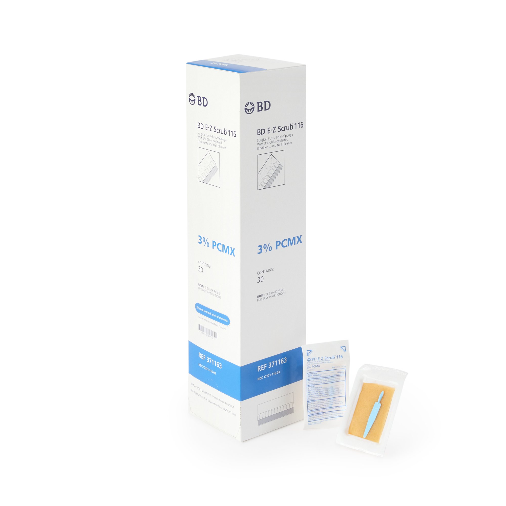 E-Z Scrub Chloroxylenol Impregnated Brush, Blue MK 362546