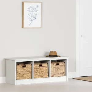 Mudroom bench with storage