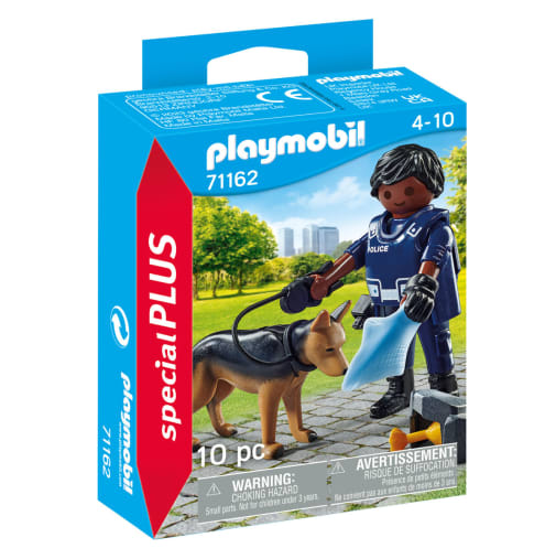 Playmobil Policeman with K9 (Special Plus)