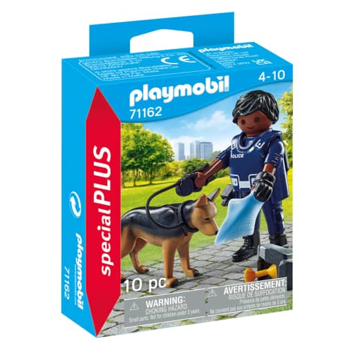 Playmobil Policeman with K9 (Special Plus)