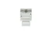 RJ11/RJ12 (Cat 3) Type Keystone Jack, White