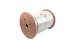 RG11 Coax Wire Shielded Plenum CMP, White, 1000Ft
