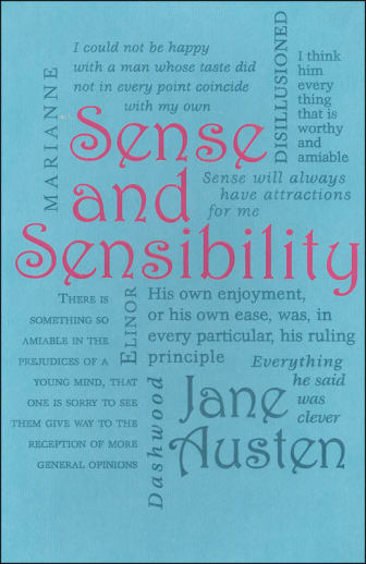 Sense and Sensibility by Jane Austen (Word Cloud Classics)