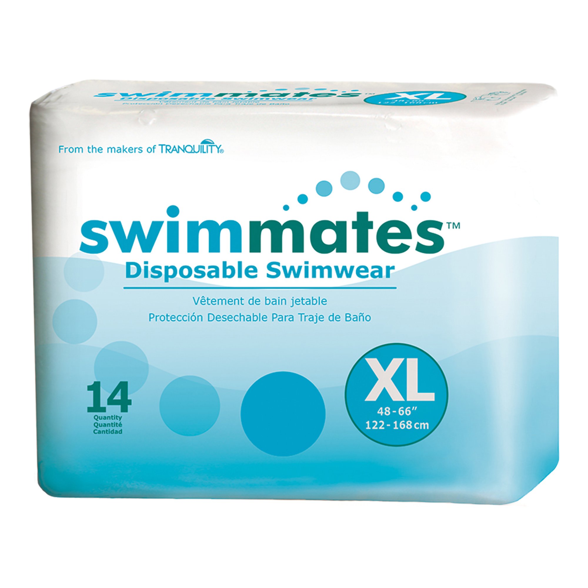 Swimmates Bowel Containment Swim Brief, Extra Large MK 884135