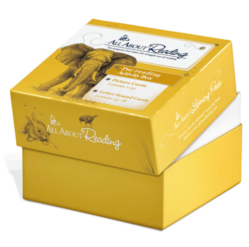 All About Reading Pre-Reading Activity Box