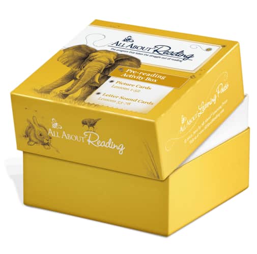 All About Reading Pre-Reading Activity Box