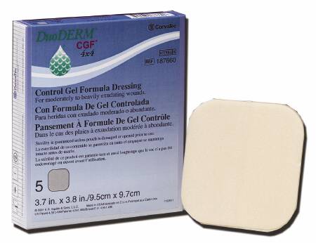 DuoDerm CGF Hydrocolloid Dressing, 6 x 6 Inch MK 192069