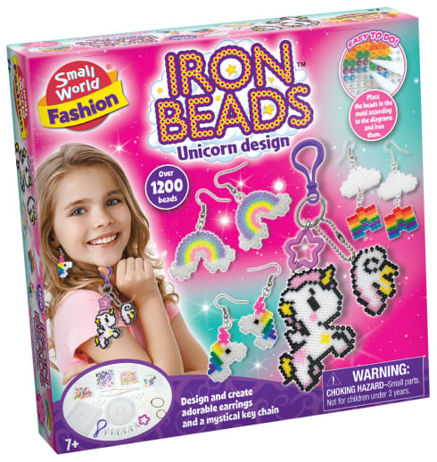 Unicorn Design Iron Beads