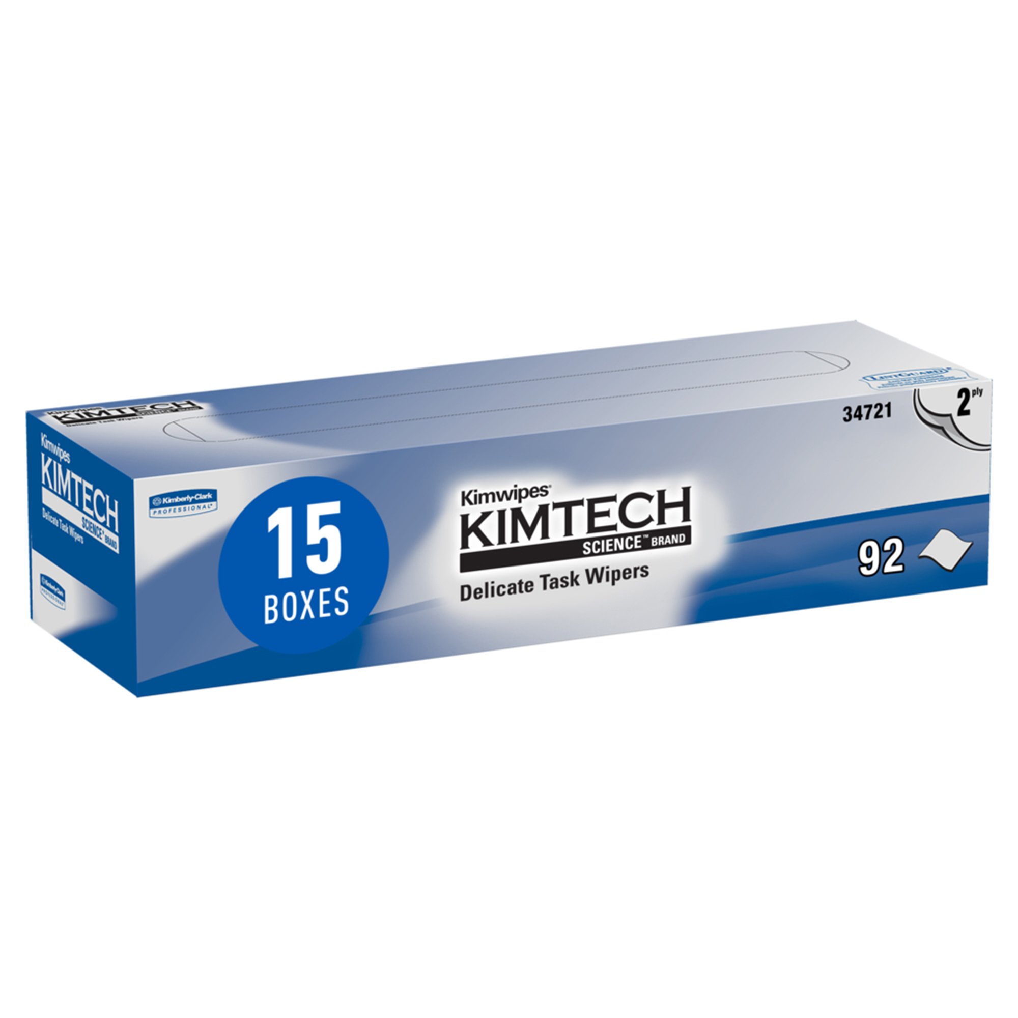 Kimtech Science Kimwipes Delicate Task Wipes, Two-Ply MK 52386