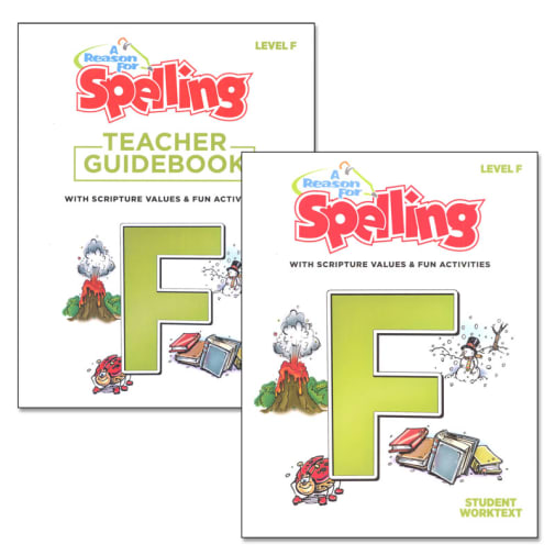 Reason for Spelling F Homeschool Set 2nd Edtn