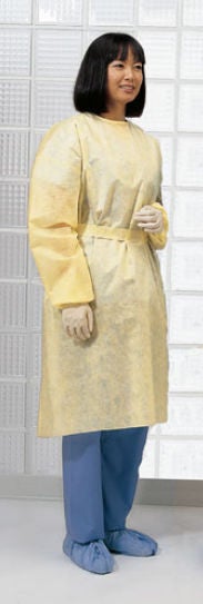 Cardinal Health Isolation Gown, Extra Large, Yellow MK 804358
