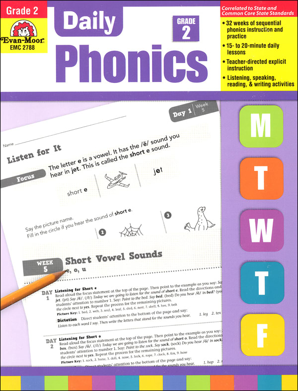 Daily Phonics, Grade 2