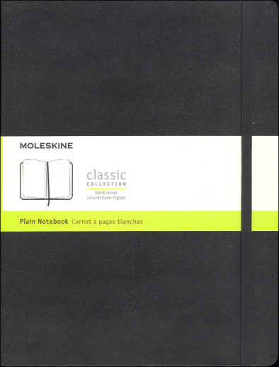 Moleskine Classic Large Notebook Hard Cover Plain