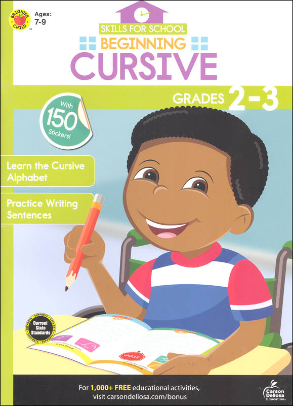 Beginning Cursive (Skills for School)