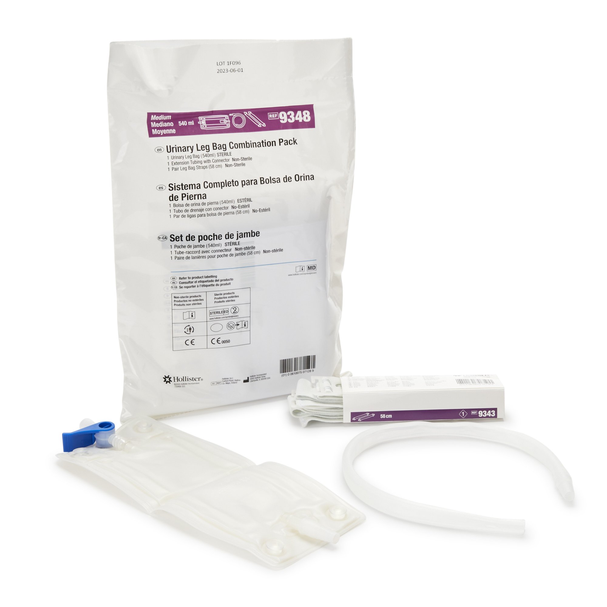 Hollister Urinary Leg Bag, 540 mL MK 385928