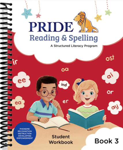 PRIDE Reading & Spelling Program Red Book 3 Student Book (3rd Edition)