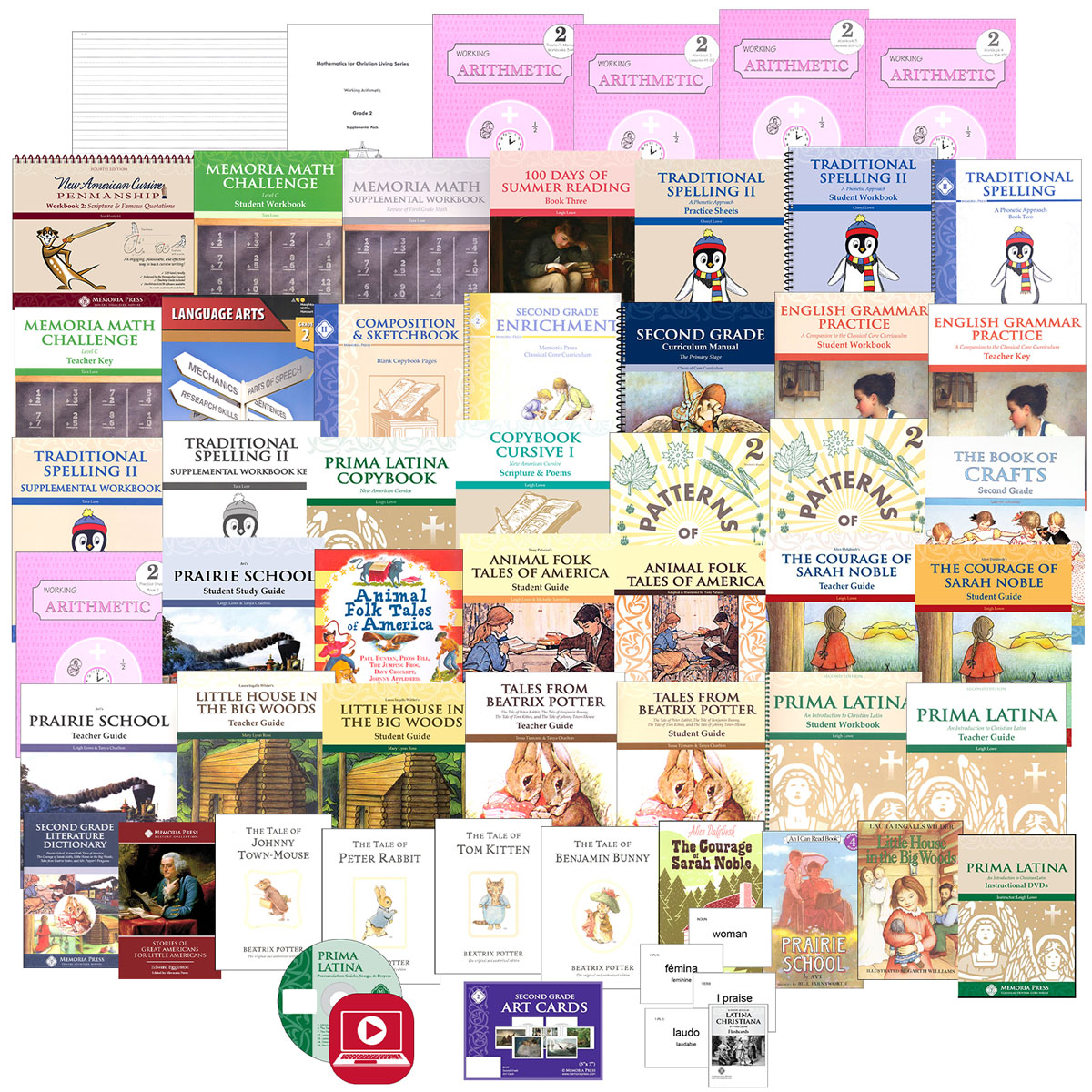 Memoria Press Curriculum 2nd Grade Package