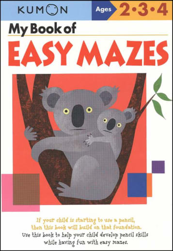 My Book of Easy Mazes (Ages 2-4)