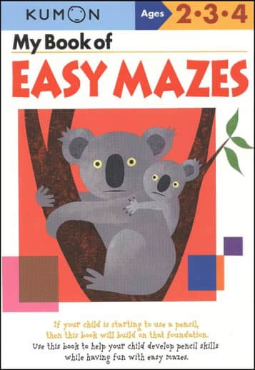 Kumon My Book of Easy Mazes (Ages 2-4)