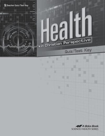 Abeka Health in Christian Perspective Quiz and Test Key