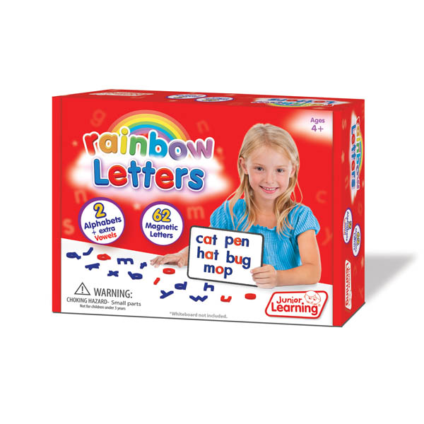 Rainbow Phonics Magnetic Letters Set: for Ages 5-7, Grades K