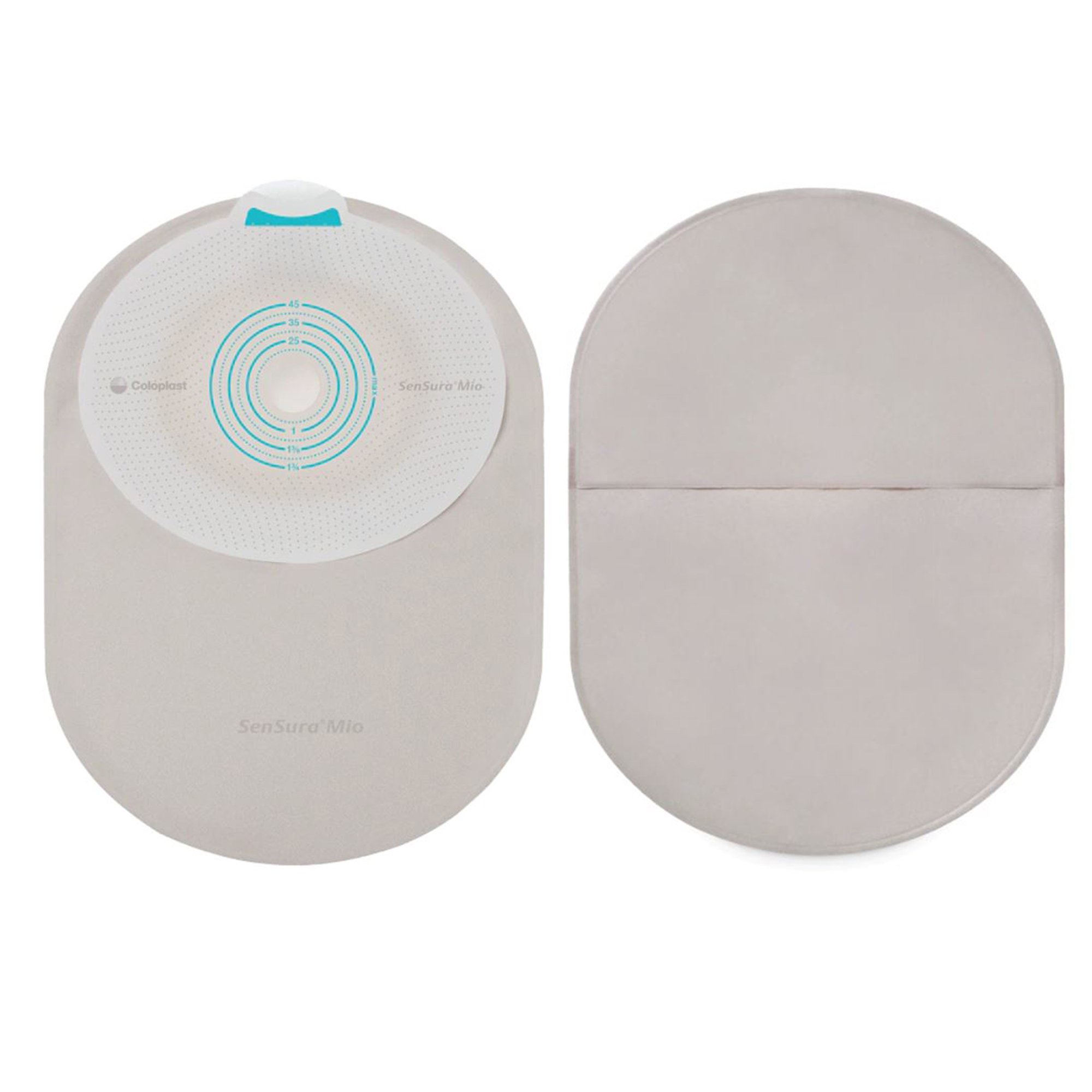 SenSura Mio Flat 1-Piece Opaque Ostomy Pouch, Pre-cut to fit 35 mm Stoma MK 891187