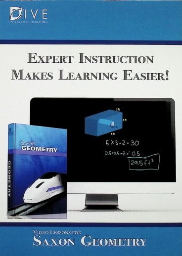 DIVE Saxon Geometry 1st Edition Instructional CD-ROM