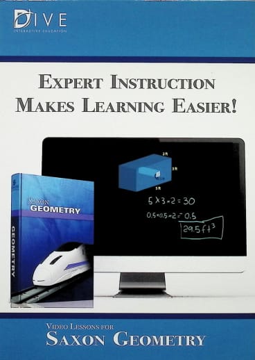 DIVE Saxon Geometry 1st Edition Instructional CD-ROM