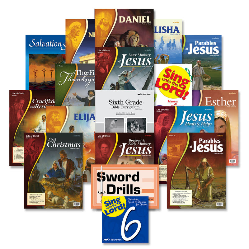 Abeka Bible Grade 6 Kit (Revised)