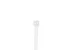 8in Nylon Cable Ties, White (Qty 100)