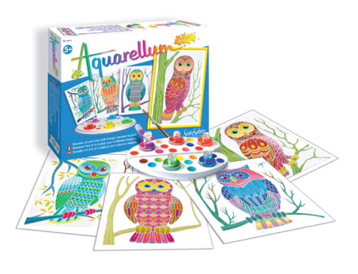 Aquarellum Junior - Owls