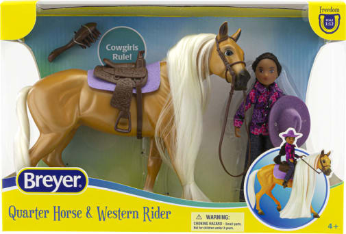 Breyer Freedom Series Charm & Western Rider, Gabi