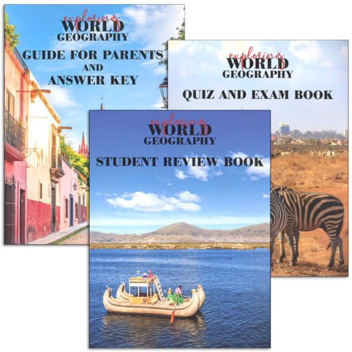 Exploring World Geography Student Review Pack