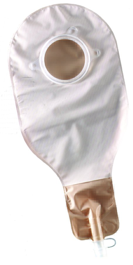Sur-Fit Natura Opaque Filtered Colostomy Pouch, 14 Inch Length, 2 Inch Flange MK 365787