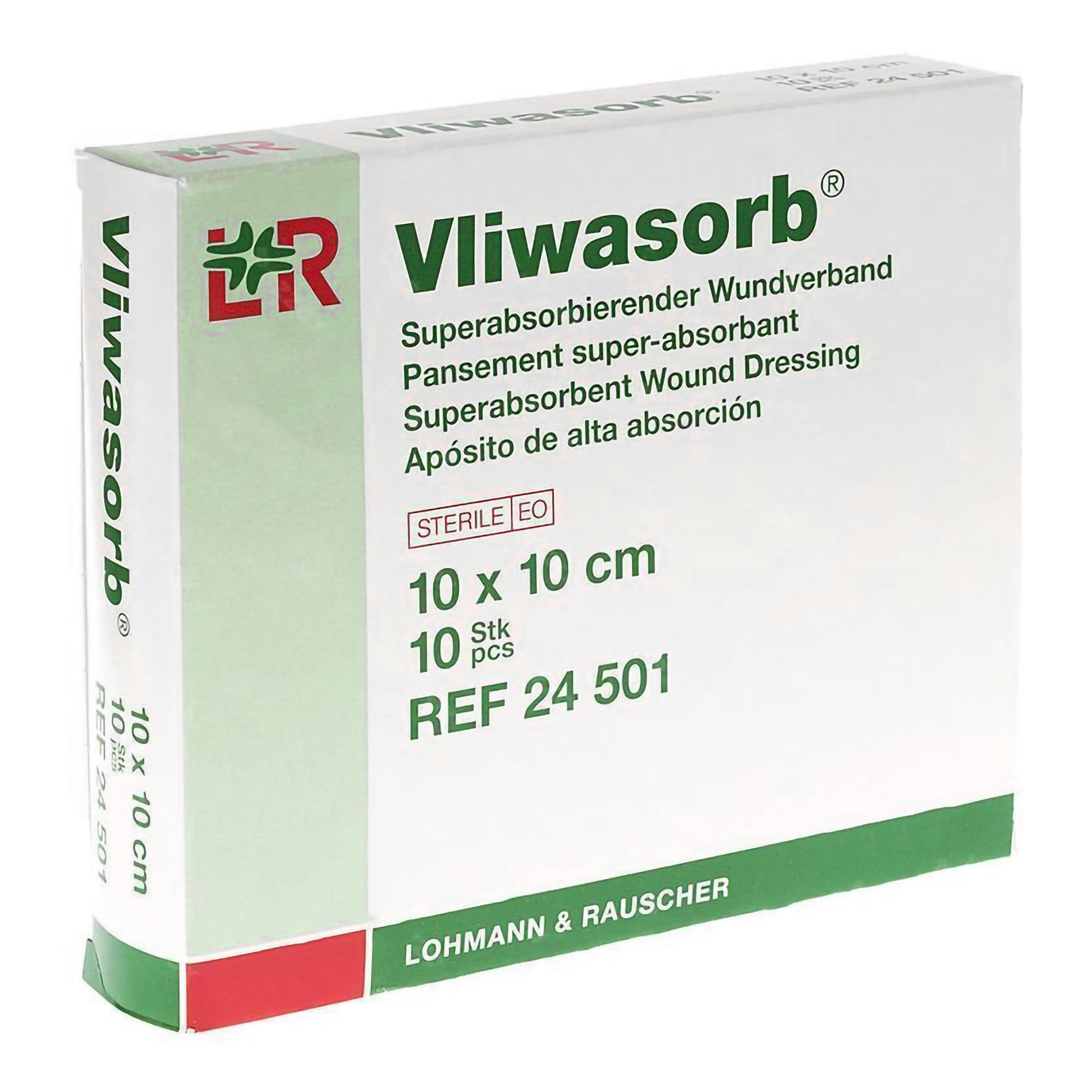 Vliwasorb Superabsorbent Wound Dressing, 4 x 4 Inch MK 1117491