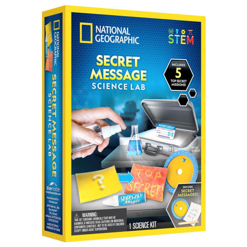 Secret Message Science Lab Kit (National Geographic)